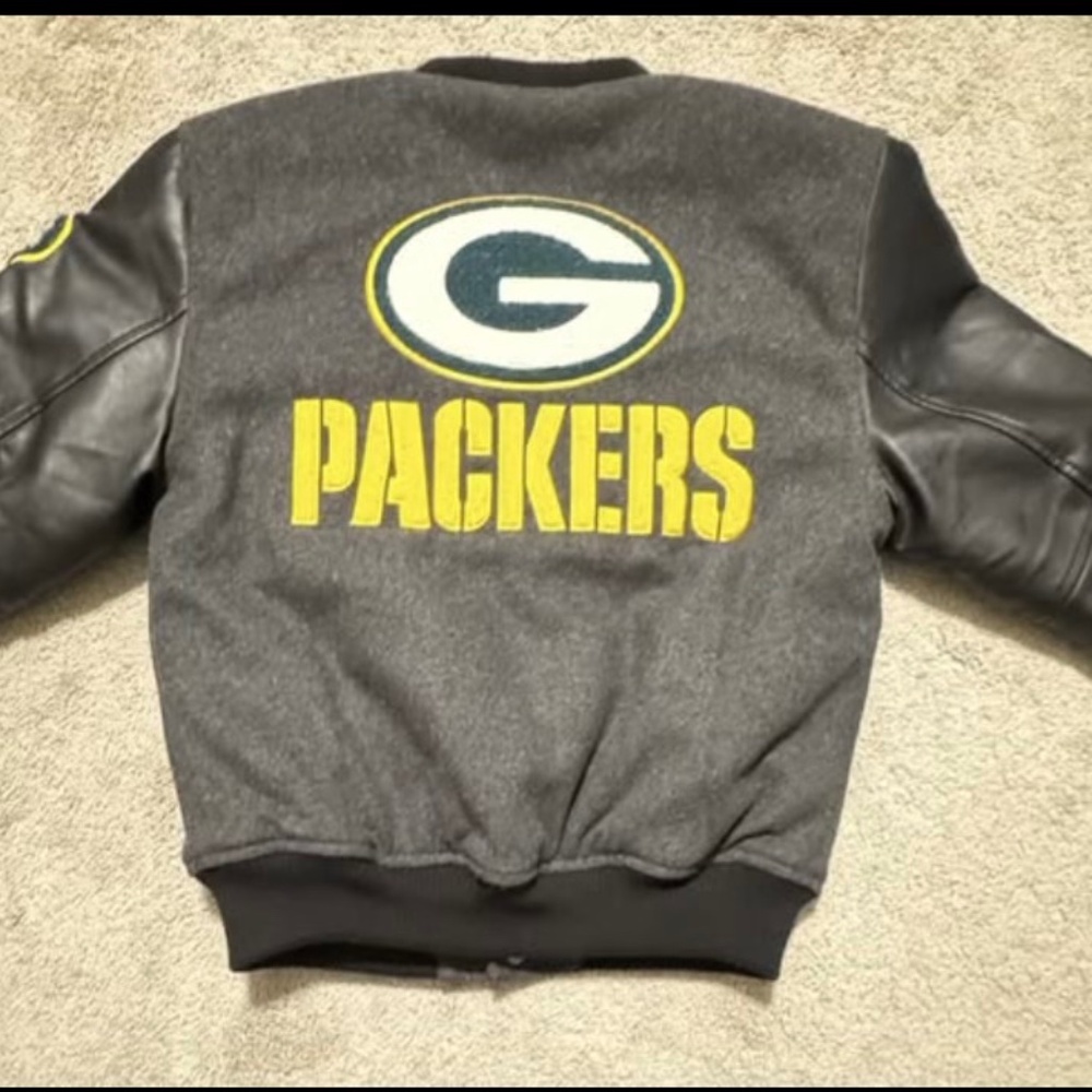 Green Bay Packers Youth Varsity Jacket